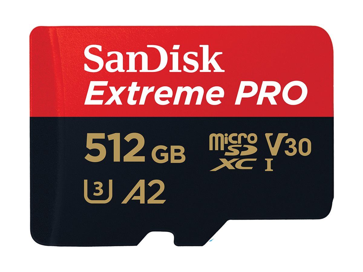 SanDisk Extreme Pro 512GB SD MicroSD Card