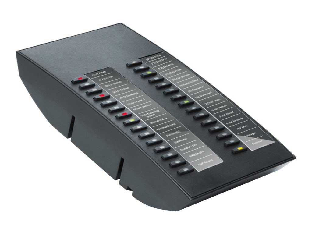 AUERSWALD COMfortel Xtension300 Tastenerweiterung Μαύρη