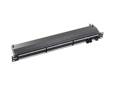 Equip Patchpanel 24x RJ45 Cat6A 19" FTP 1HE Premium