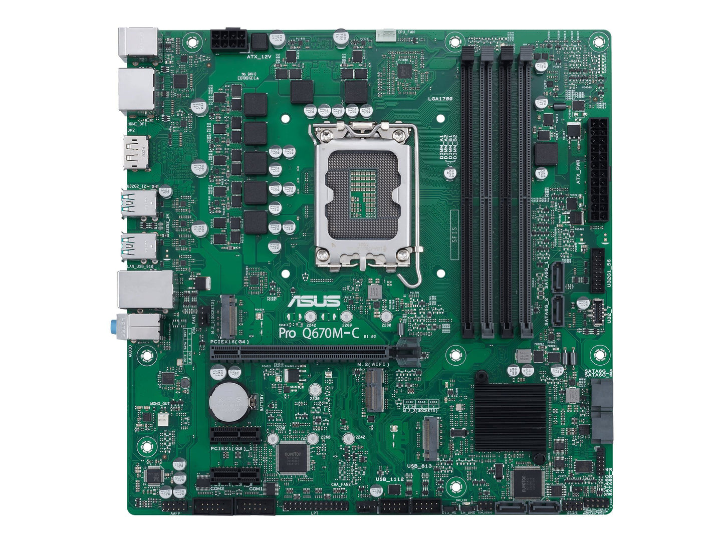 MB ASUS PRO Q670M-C-CSM (Intel 1700 DDR5 mATX)