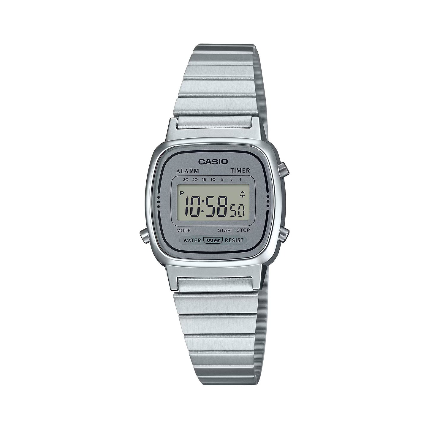 Watch Casio Women LA670WA-7 (30MM) Grey