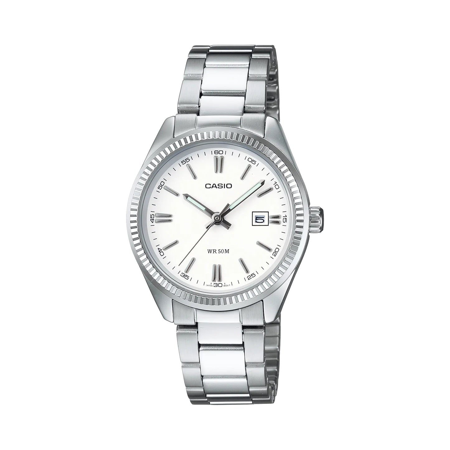 Watch Casio Unisex LTP1302PD7A1V (34.5 × 30.2 × 8.7MM) Silver