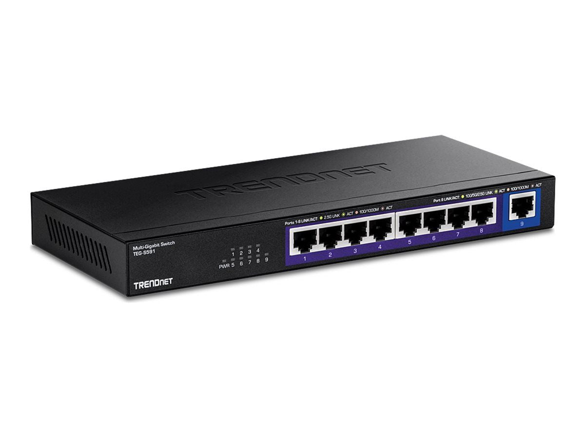 TRENDnet 9-Port Multi-Gig Switch