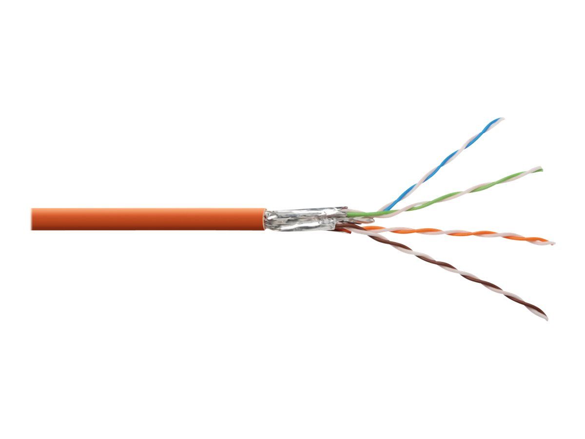 DIGITUS Instal-kab Cat7 S/FTP 500m Orange AWG23/1