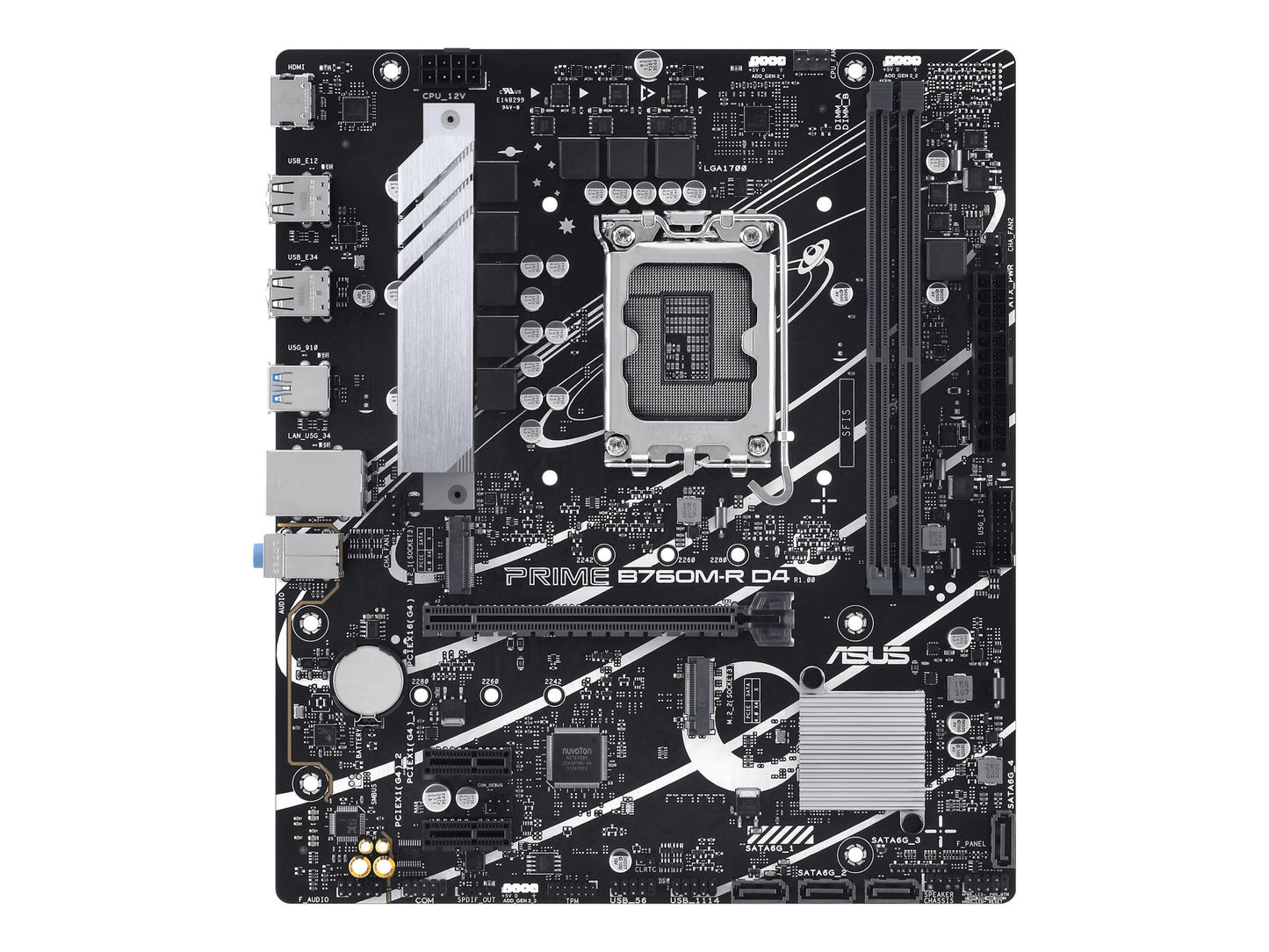 MB ASUS PRO B760M-R D4