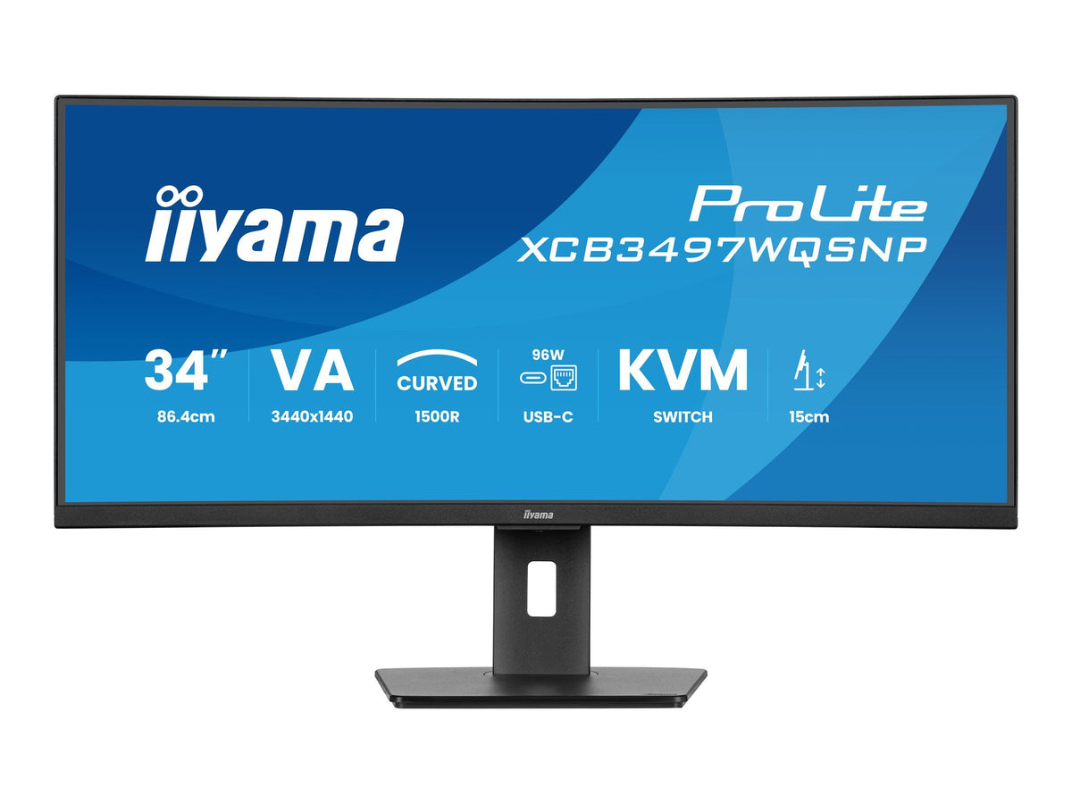 IIYAMA 34'' XCB3497WQSNP-B1 UltraWide Monitor