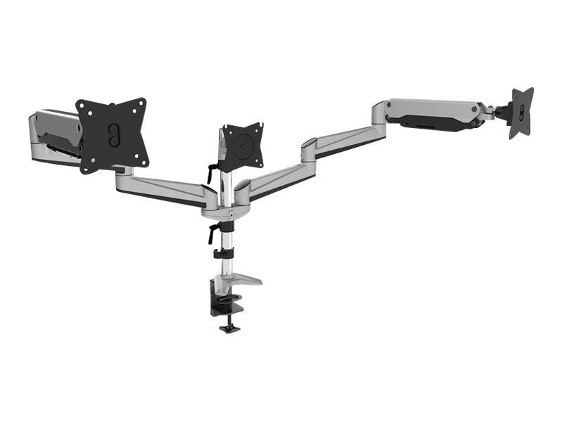 DIGITUS 15"-27" VESA 3-Module Tiltable Monitor Stand