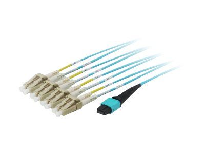 Equip MTP/LC Trunk Fiber Patch Cord OM4 5.00m