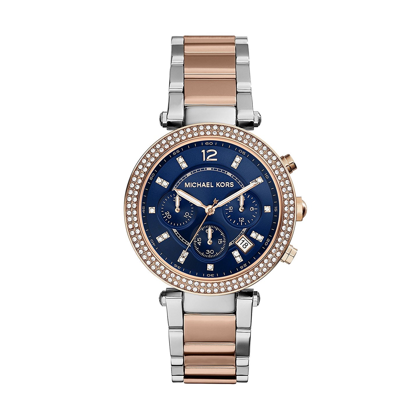 Watch Michael Kors Woman MK6141 (39MM) Silver-Prose Gold