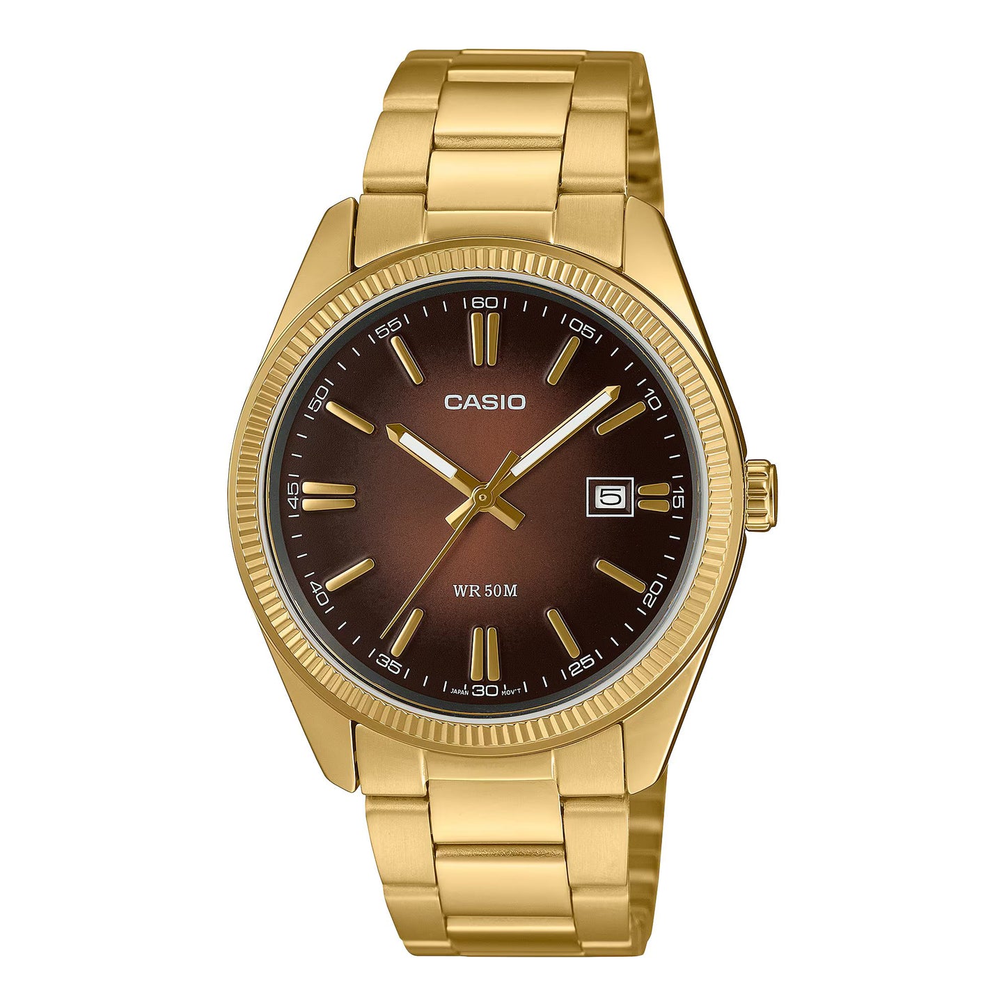 Watch Casio Man MTP1302PGC5AV (44MM) Golden