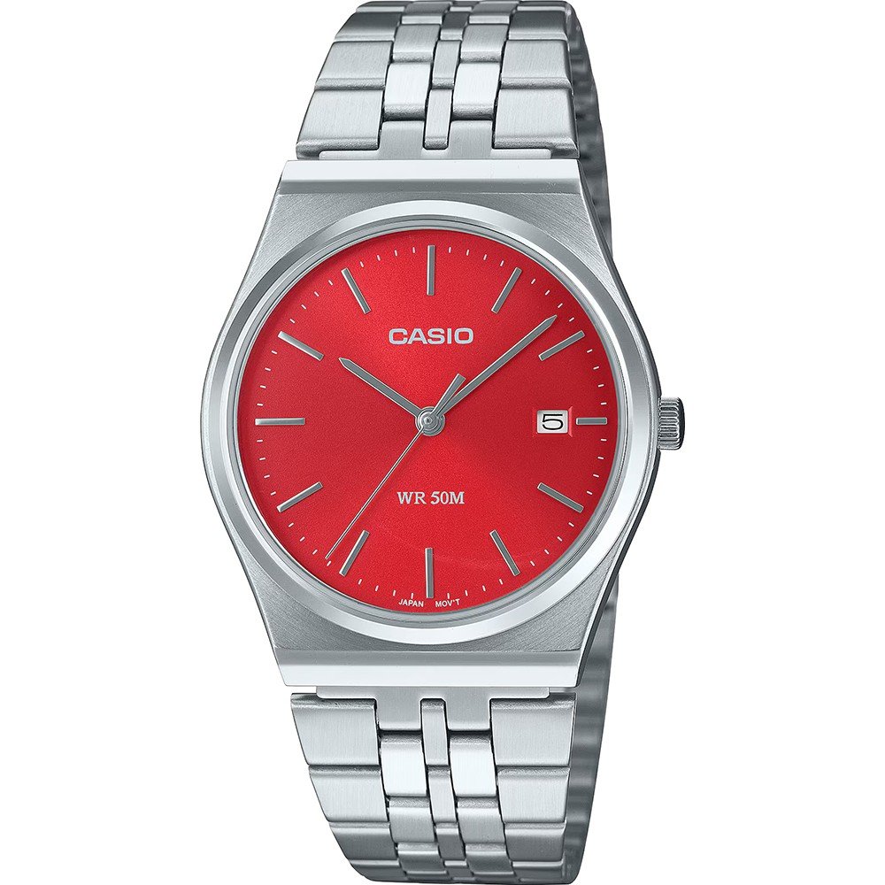 Watch Casio Women MTPB145D4A2VE (38,5MM) Silver
