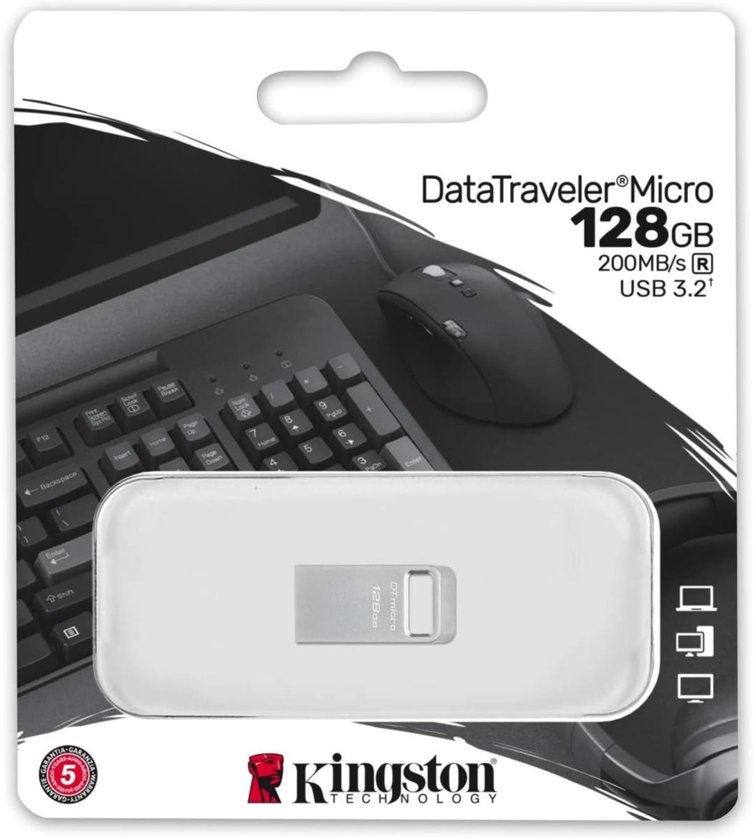 Kingston Pendrive USB-A 3.2128GB DTMC3G2/128GB Micro 3.2