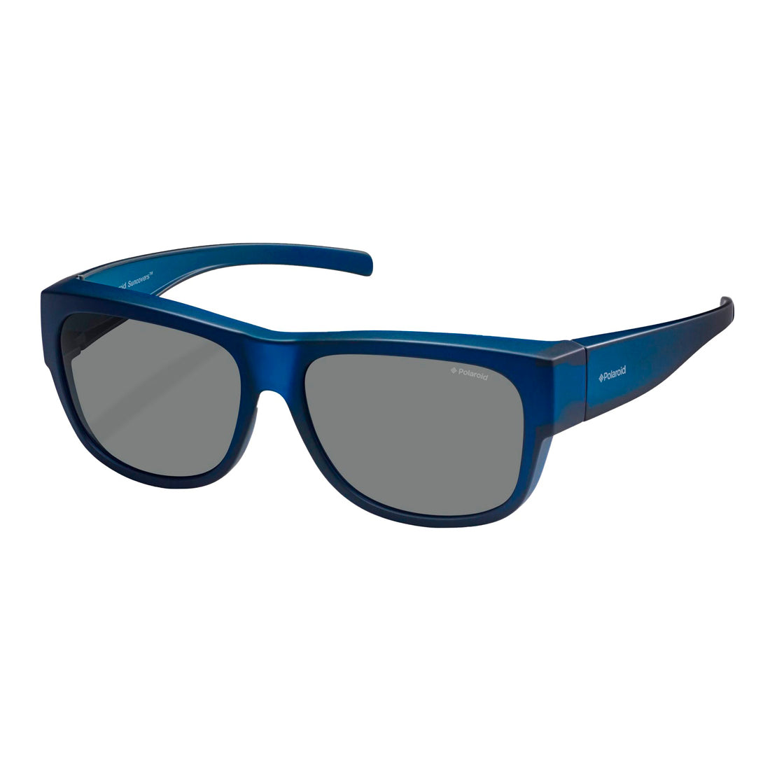 Polaroid Ancillaries Unisex Sunglasses PLD9003SM3Q with Polycarbonate Frame and Blue-Grey Lenses - Lens/Bridge/Temple Dimensions according to Size Lookup