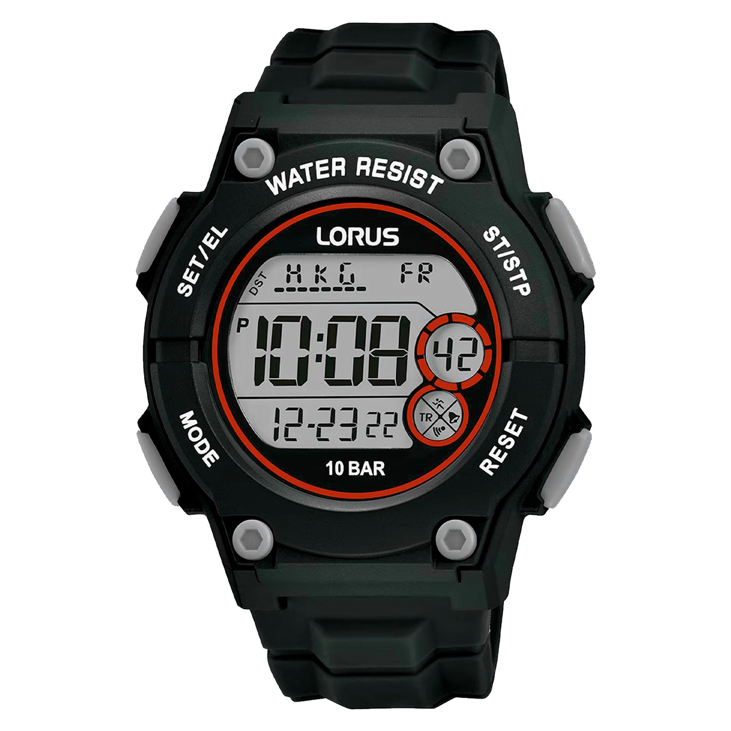 Lorus Quartz Men's Watch R2329PX9 (42MM) Black