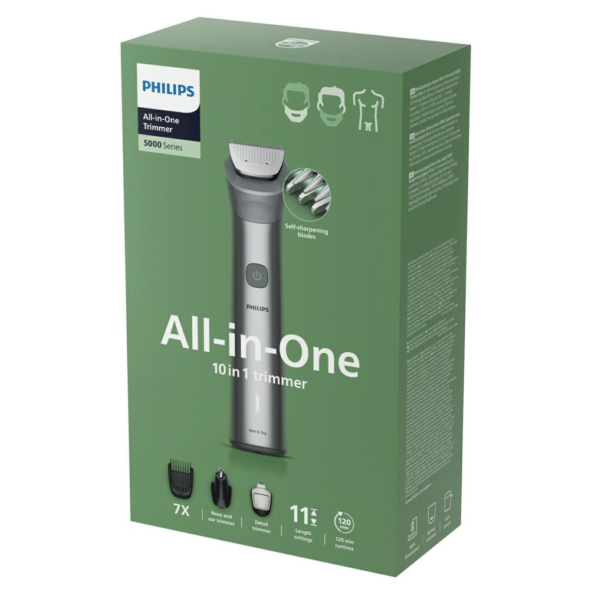 Ηλεκτρικός Κουρευτής Όλων-σε-Ένα Philips 5000 MG5930/15 Γκρι