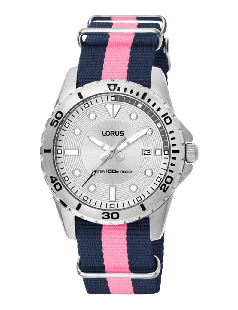 Lorus Men's Quartz Watch RS937AX4 (43mm) Silver and Green