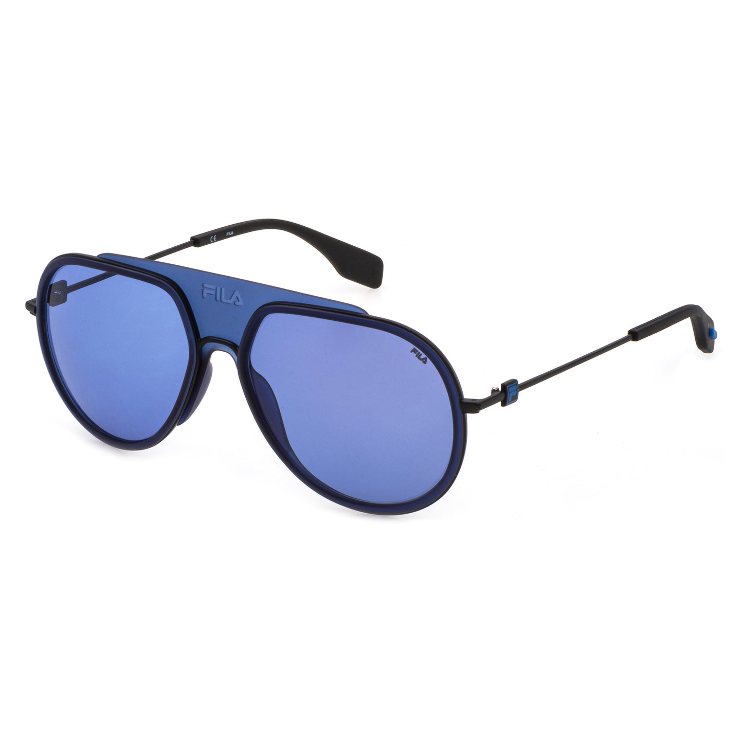 Fila Men's Sunglasses SFI084-58530Y with 58/16/140 mm Lens, Bridge, and Temple Measurements