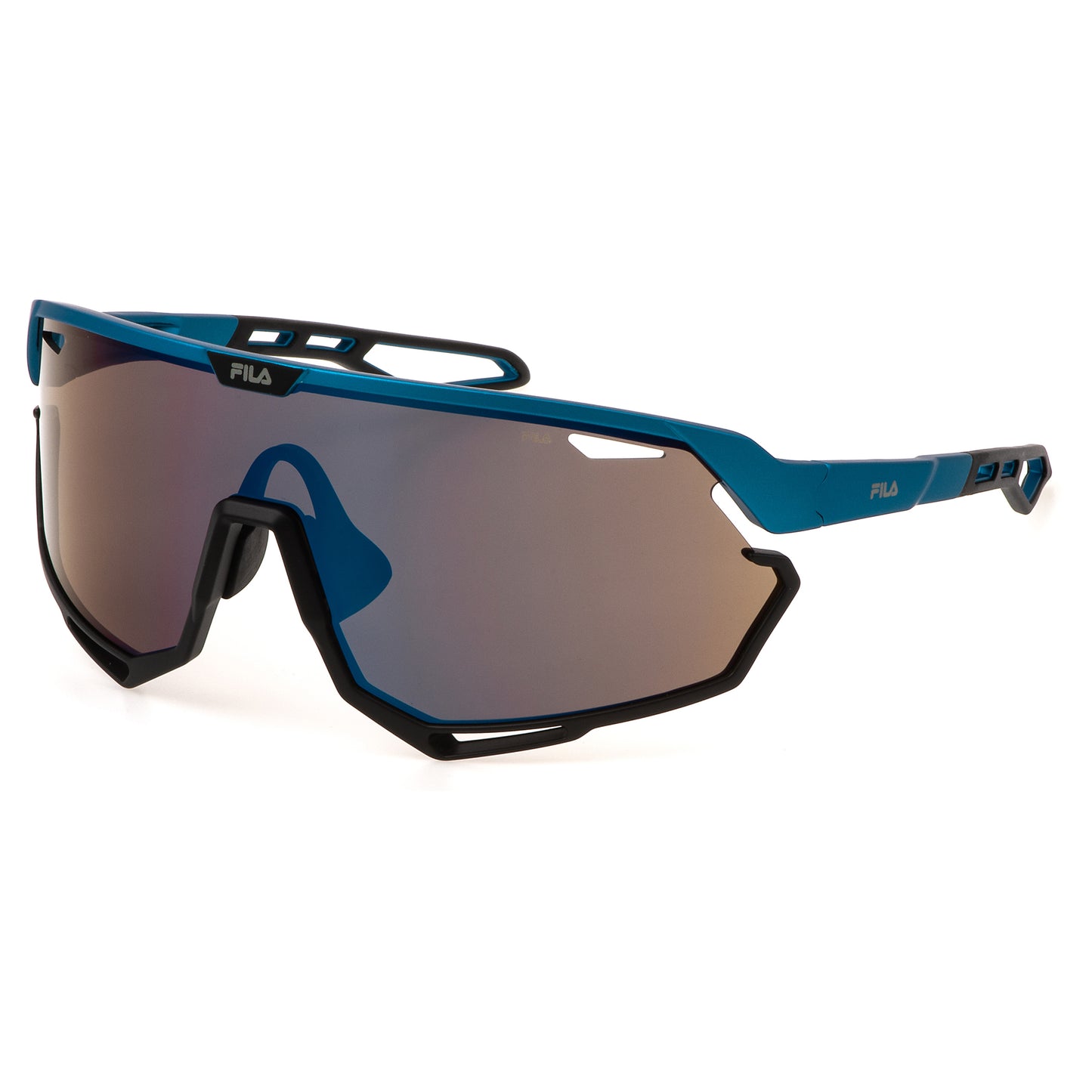 Fila Men's Sunglasses SFI722-630U28 with 63/14/130 mm Lens, Bridge, and Temple Dimensions