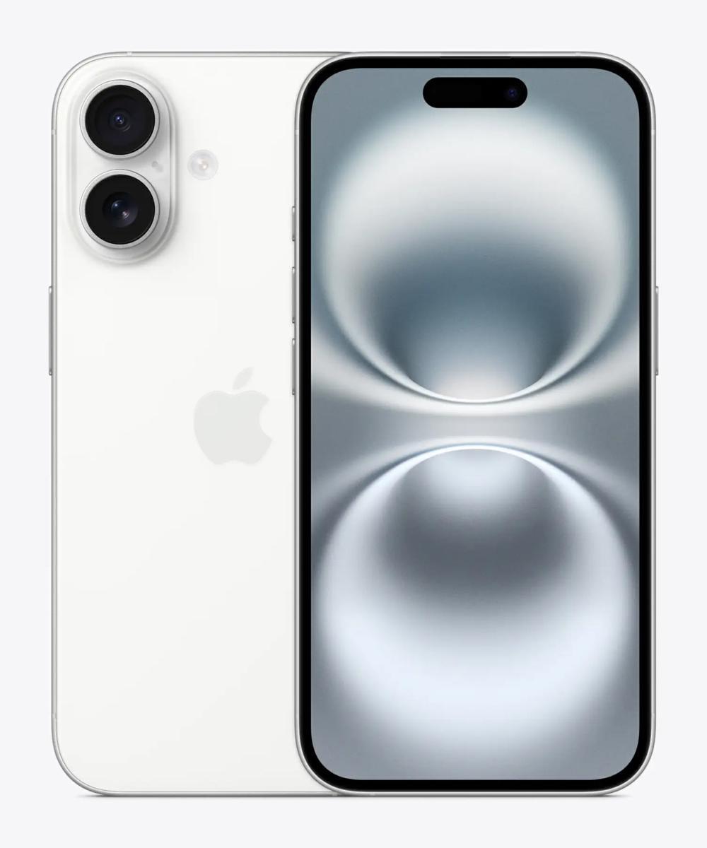 Apple iPhone 16 128GB 6.1" White MYE93HX/A