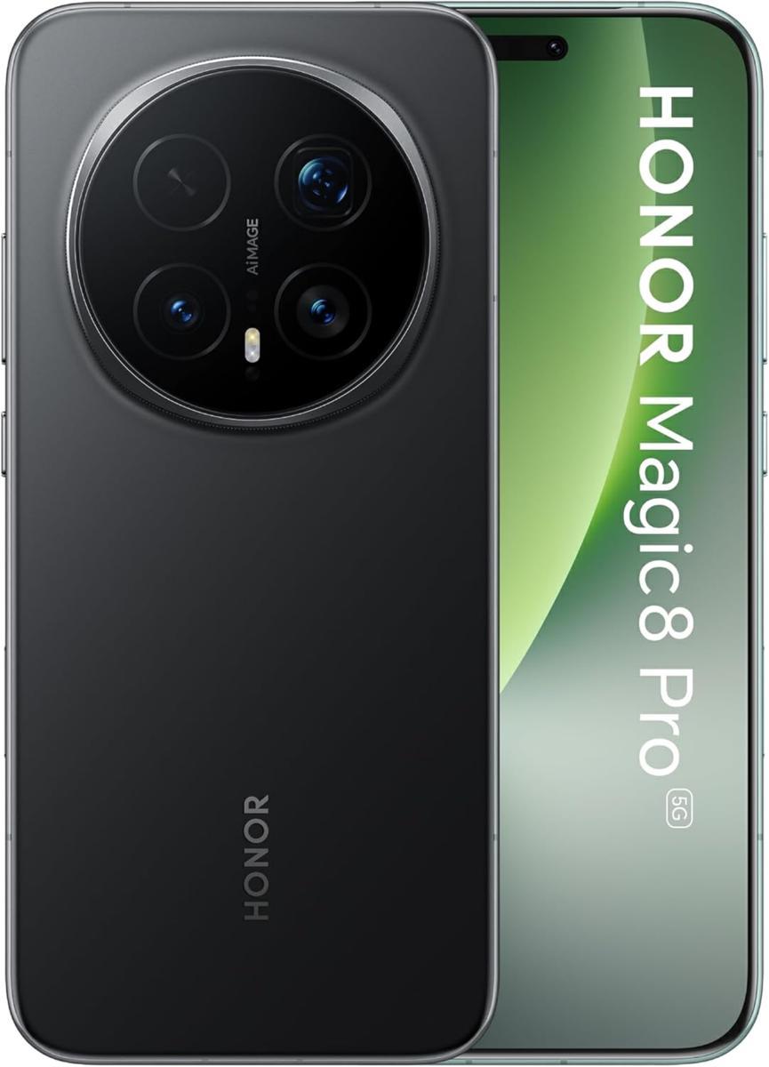 Honor Magic 8 Pro 12+512GB 6.78-Inch 5G Dual SIM Black Wind3