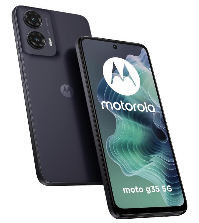 Motorola Moto G35 4+256GB 6.72" 5G Midnight Black
