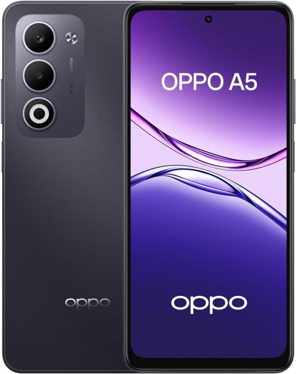 OPPO A5 6+128GB 6.67" 4G Σκούρο Μωβ DS