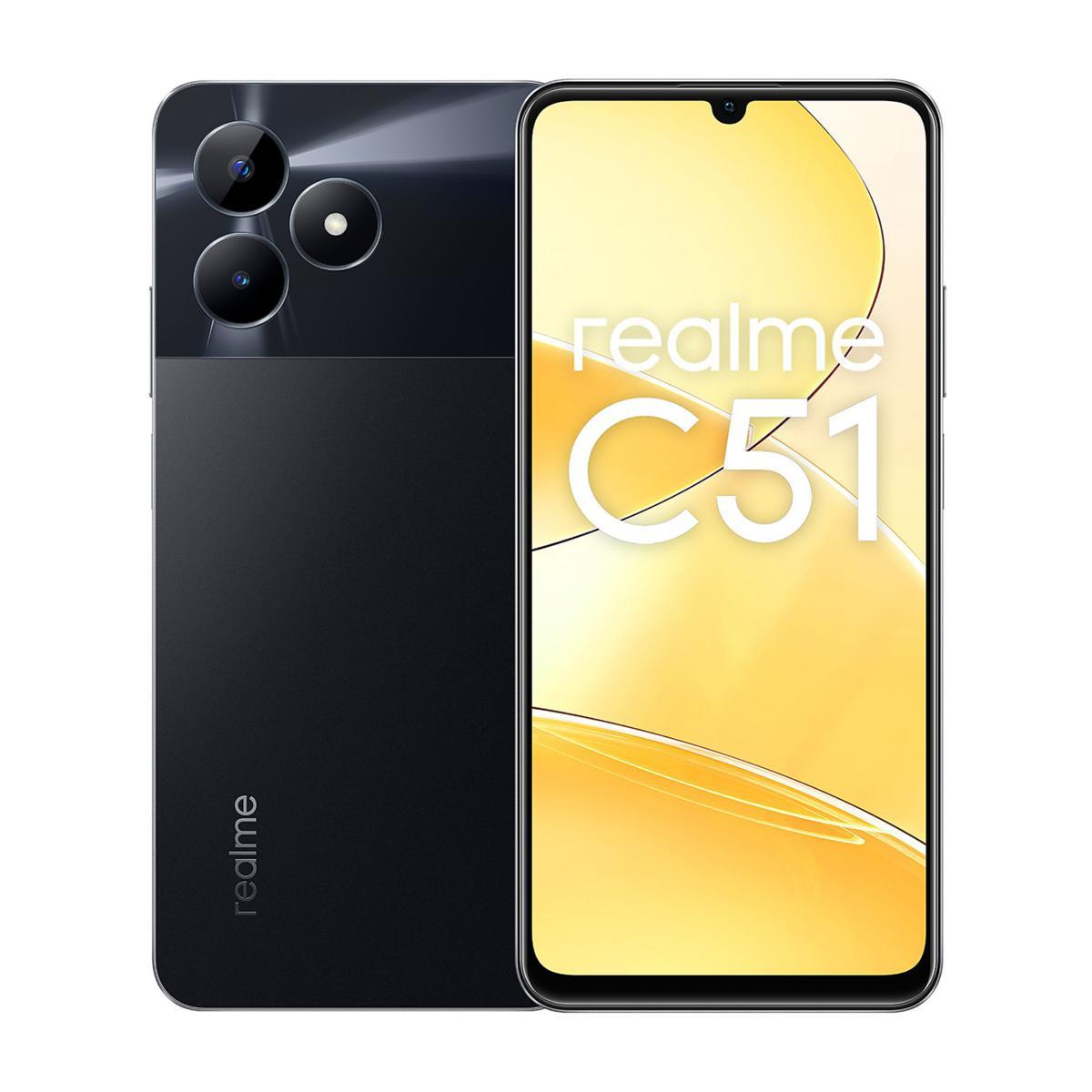 Realme C51 6+256GB 6.74" Μαύρο ITA
