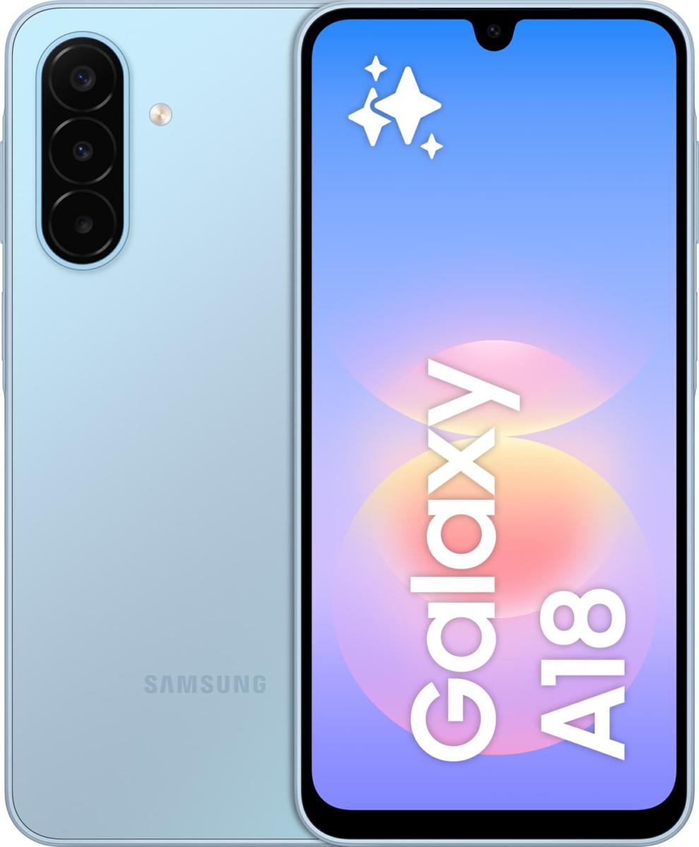 Samsung SM-A185 A18 4+128GB6.7" 4G Light Blue DS ITA