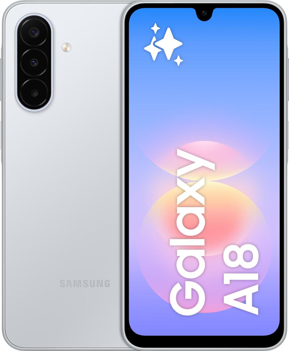 Samsung SM-A185 A18 4+128GB6.7" 4G Silver DS ITA