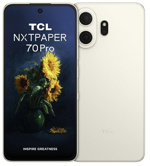 TCL 70 Pro Nxtpaper 8+256GB6.9" 5G Nebula Gold ITA