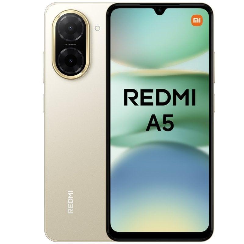 Xiaomi Redmi A5 4GB RAM + 128GB Storage, 6.88-inch Display, 4G Dual SIM, Gold, EU Version