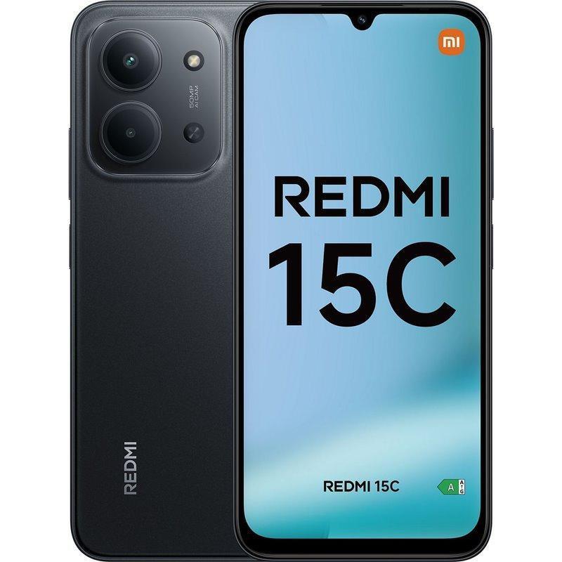 Xiaomi Redmi 15c 4+256GB 6.9" 4G Midnight Black DS ITA