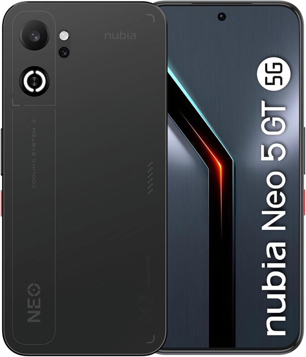 ZTE Nubia Neo5 GT 8+256GB 6.8" 5G Black ITA