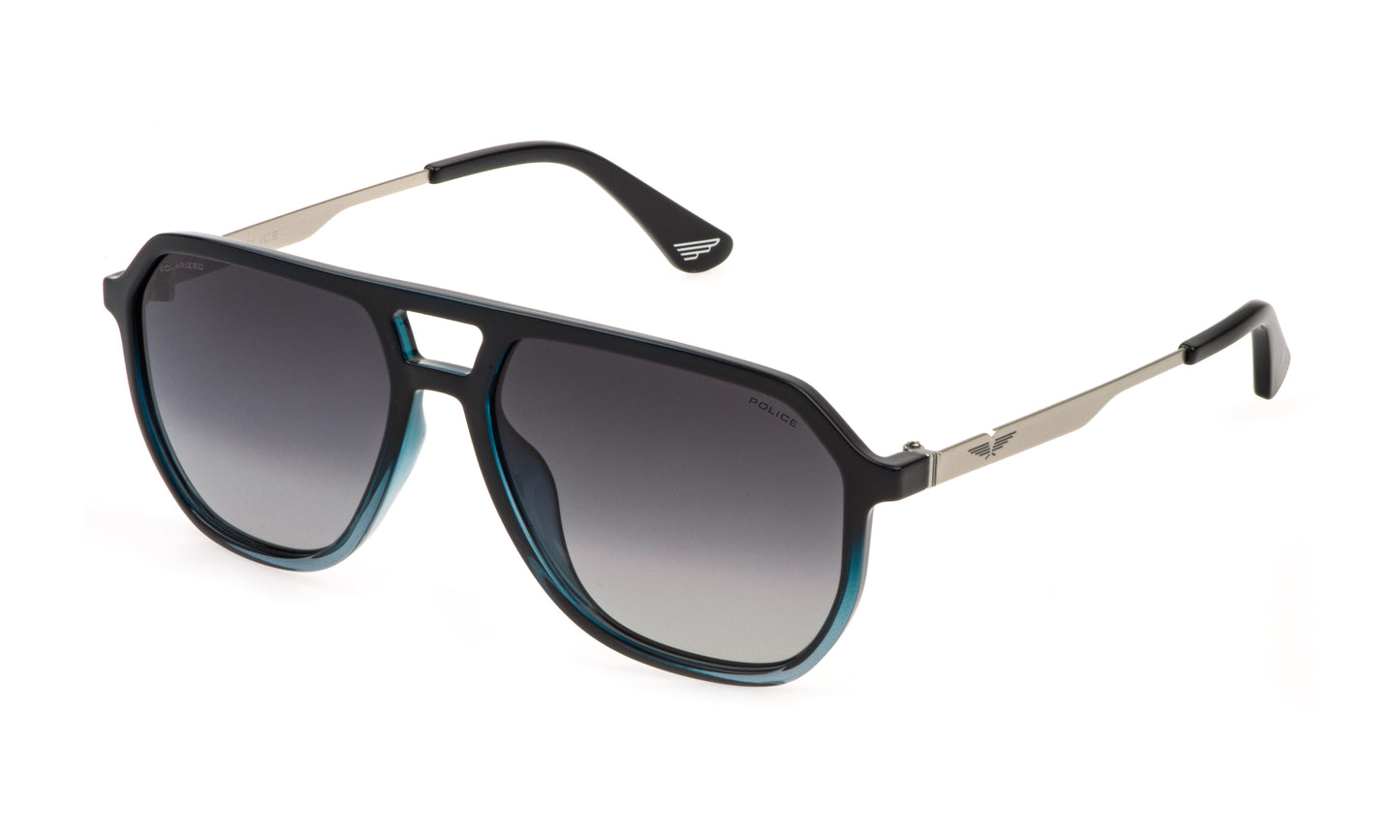 Sunglasses Police Man SPLQ81E576PEP (Lens/Bridge/Temple) 57/16/145 mm