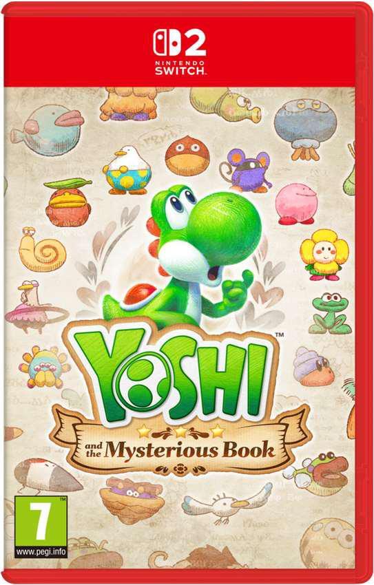 Nintendo Switch Game: Yoshi and The Mysterious Book
