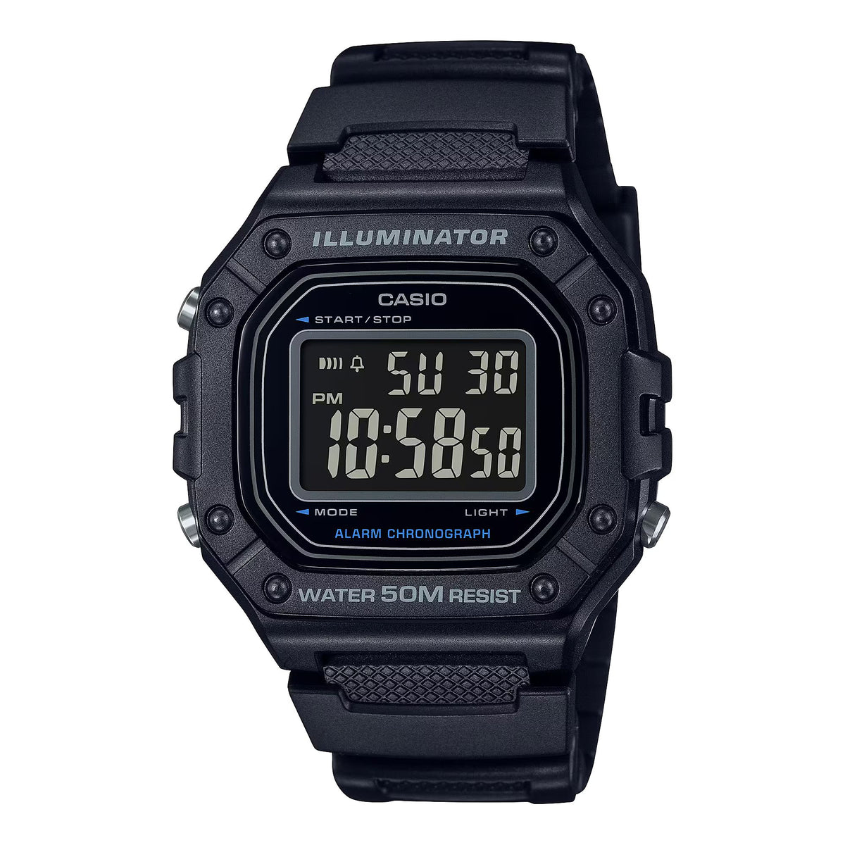 Watch Casio Man W-218H-1B (44,4MM) Black
