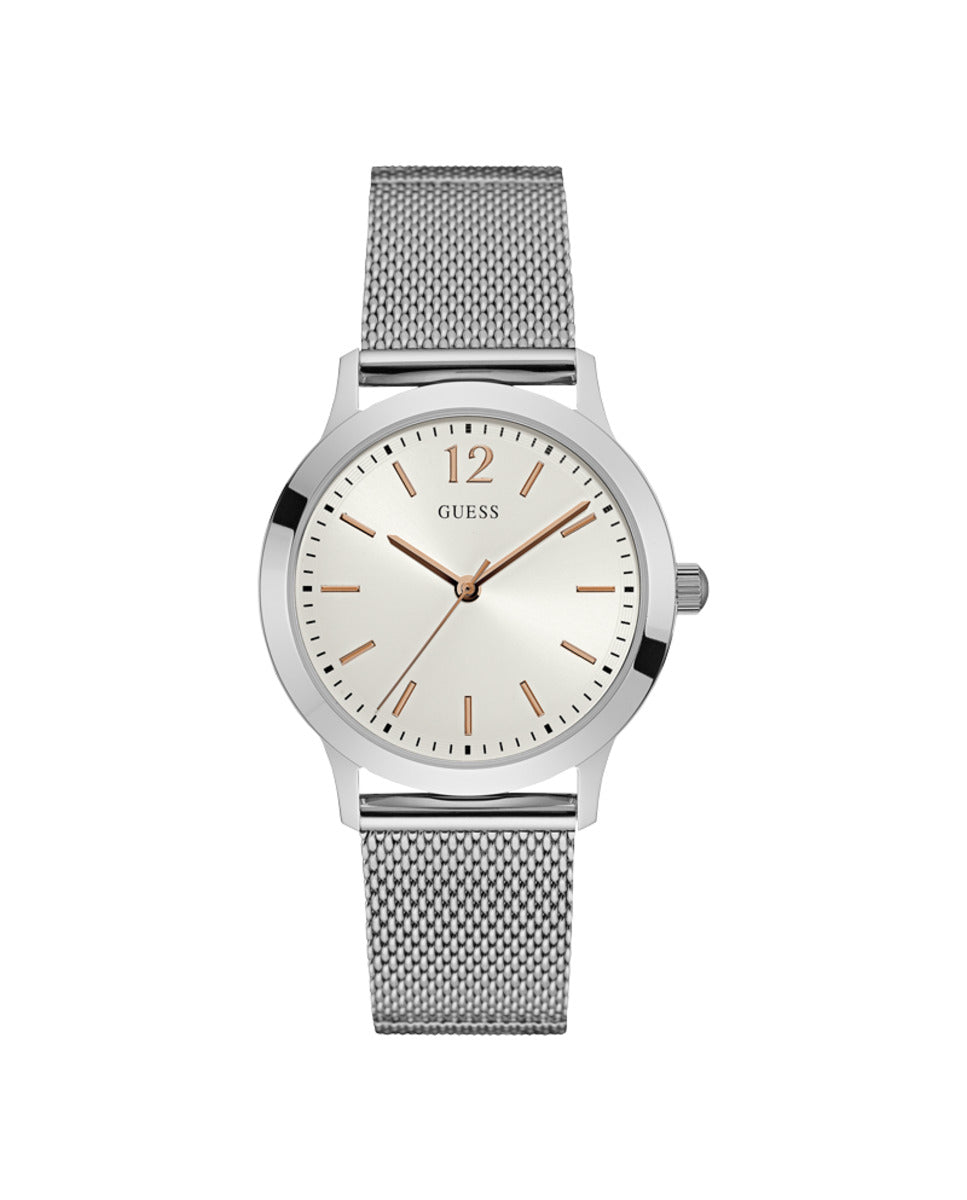 Watch Guess Man W0921G1 (39MM) Silver