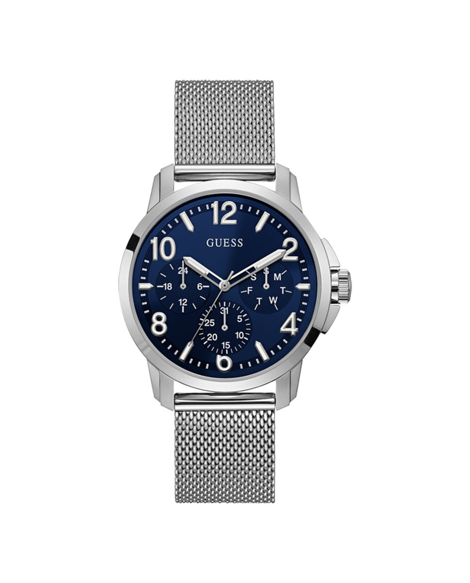 Watch Guess Man W1040G1 (43MM) Silver Plated