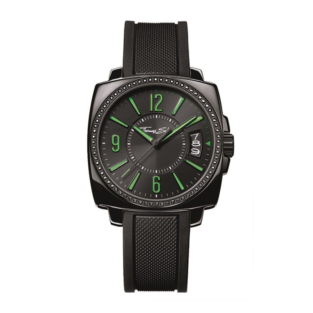 Watch Thomas Sabo Man WA0106-208-20 (40,50MM) Black