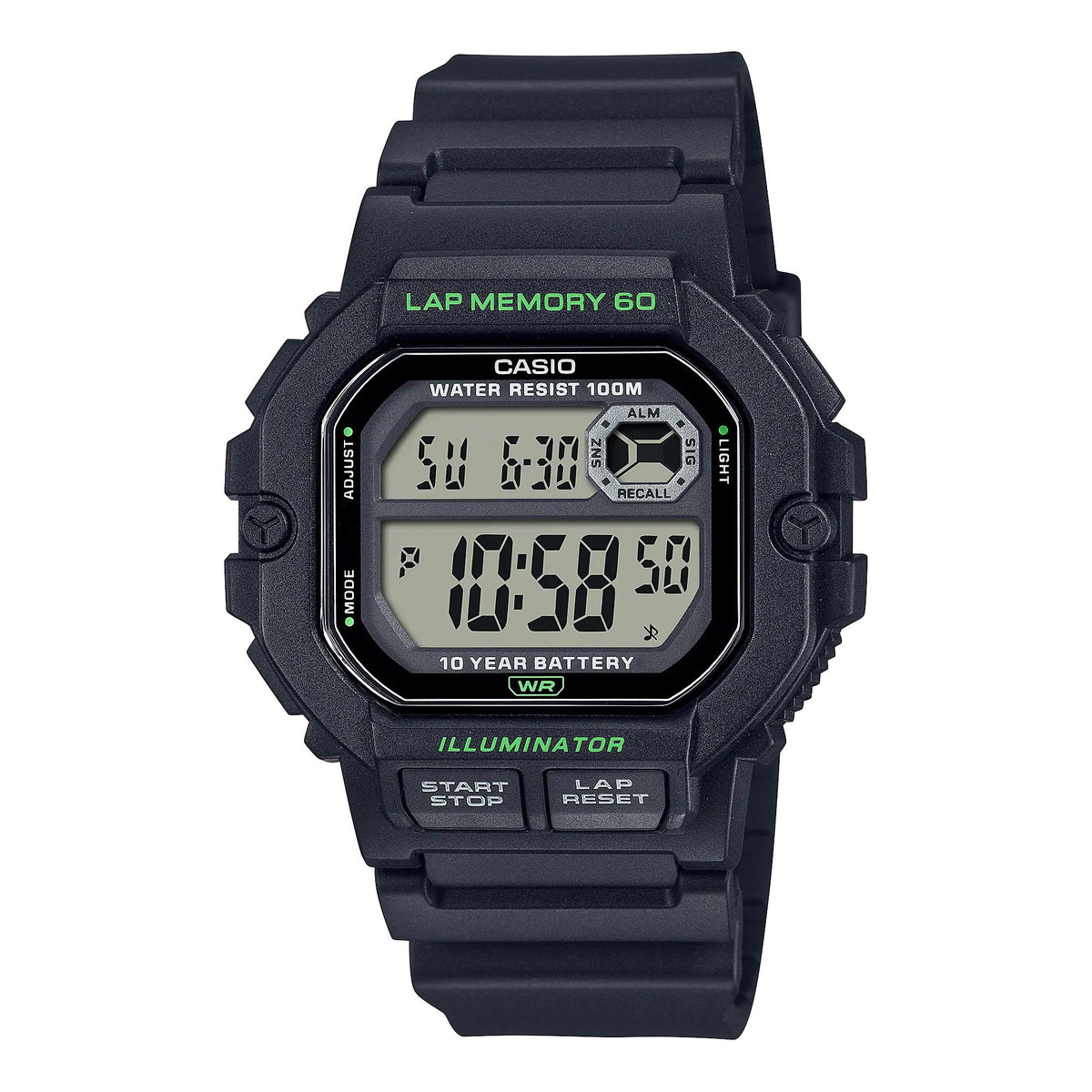 Watch Casio Man WS-1400H-1A (47,2MM) Black