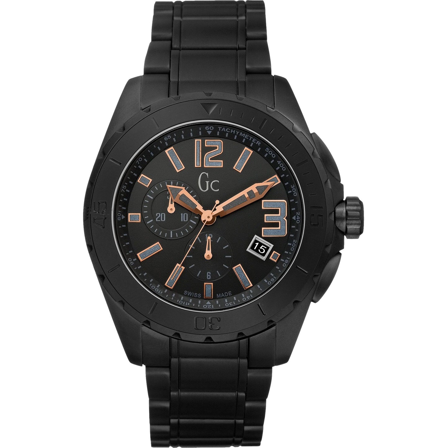 Watch Gc Man X76009G2S (45MM) Black