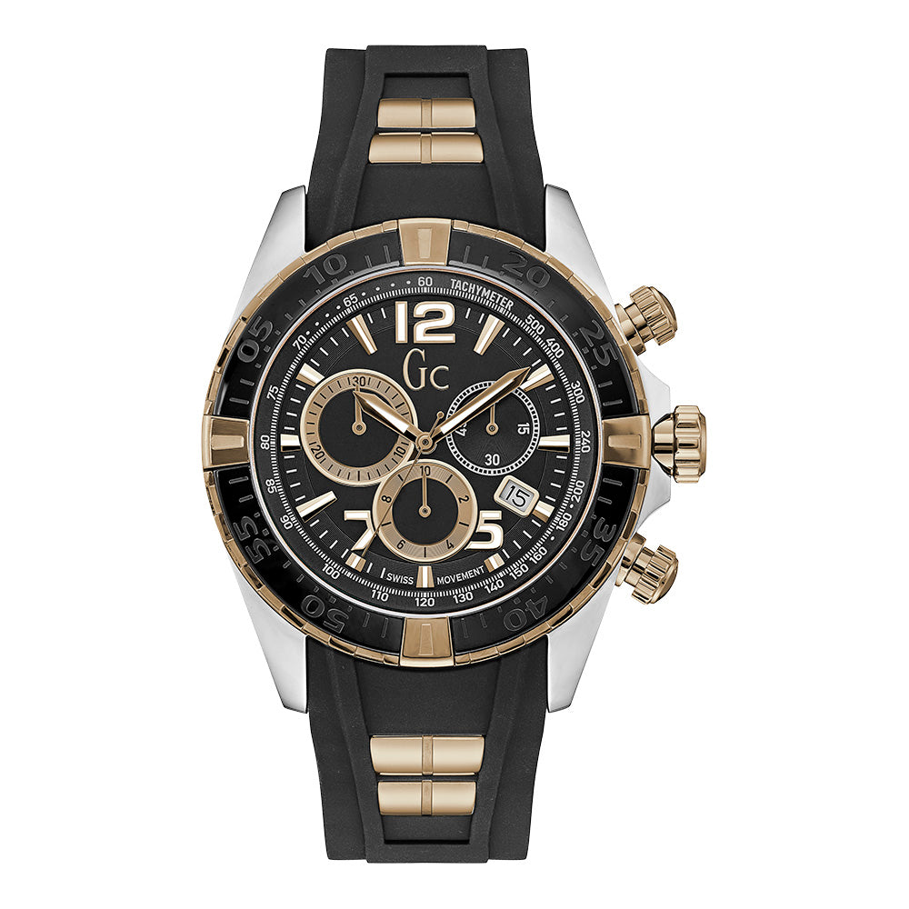 Watch Gc Man Y02011G2 (45MM) Black