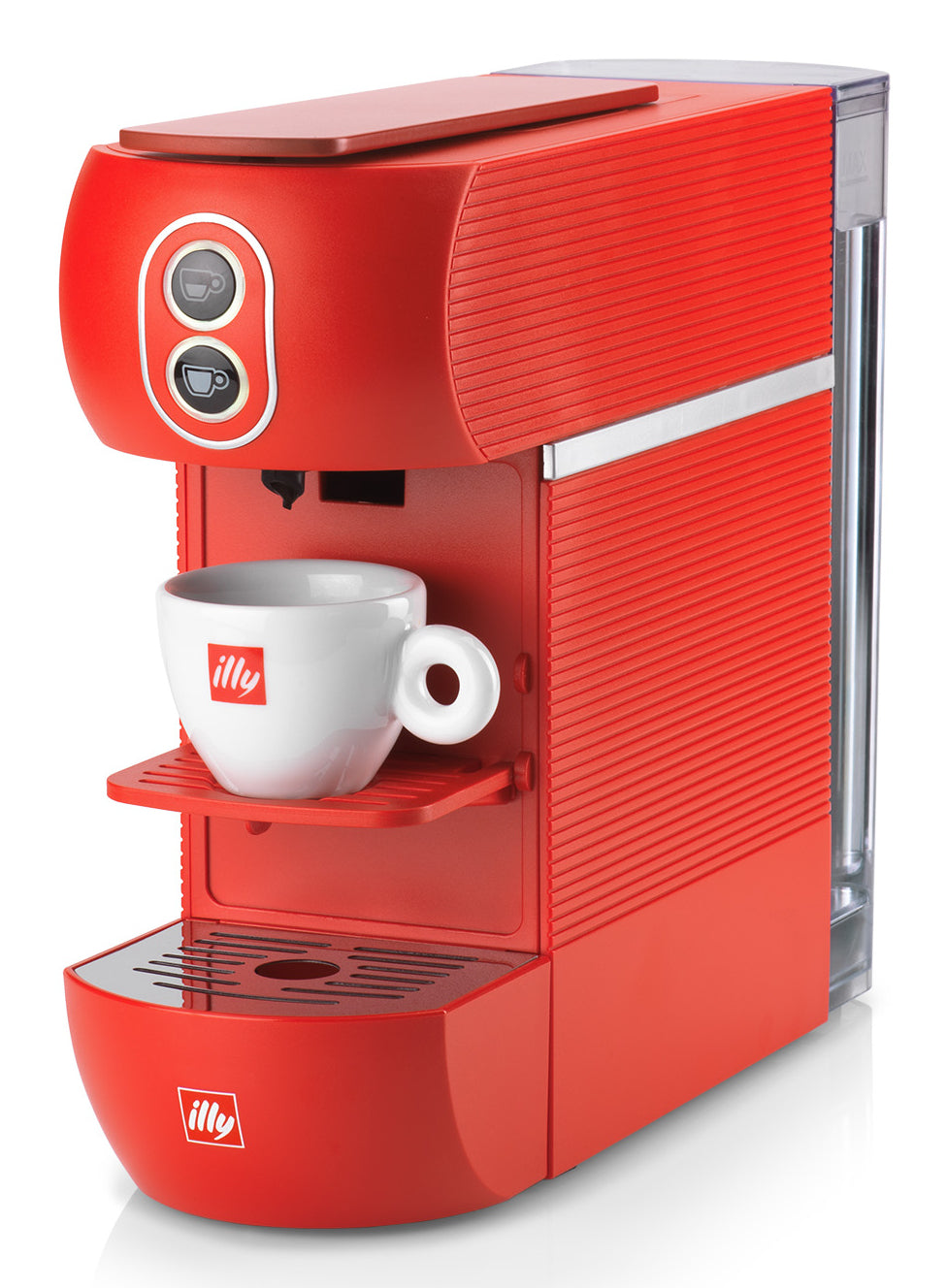 Illy Macchina da Caffe a Cialde 44mm Easy Rossa
