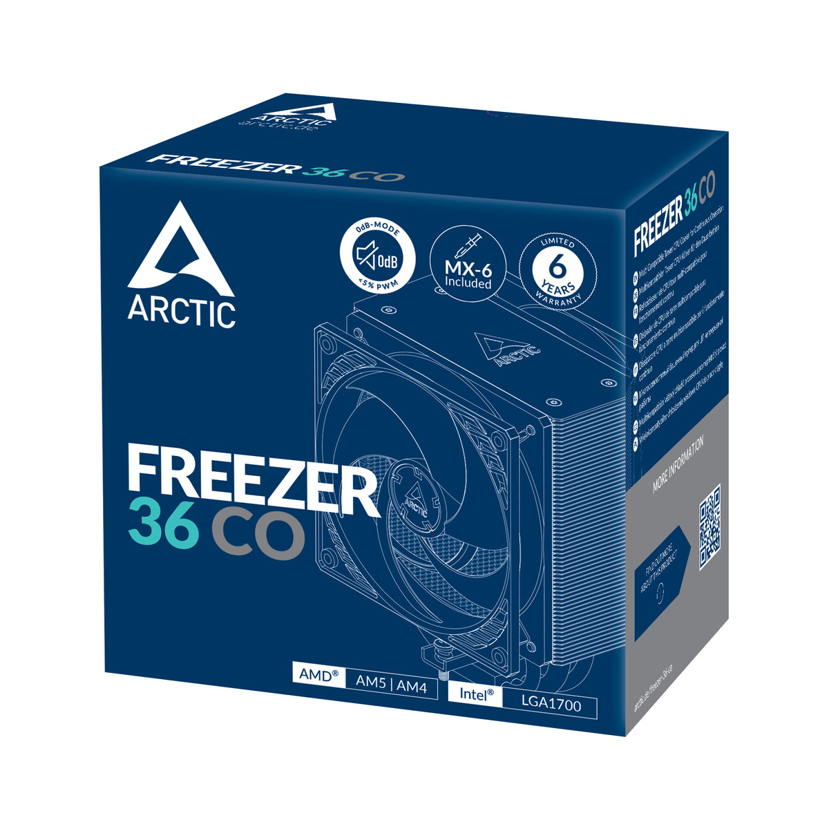 ARCTIC Kühler Freezer 36 CO