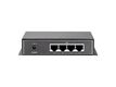 LevelOne PoE+Switch 4xGE PoE/1xGE 115W 19"unmanaged Plastik