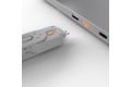 LINDY USB Typ A Portschlüssel 4xOrange mit Schlüssel