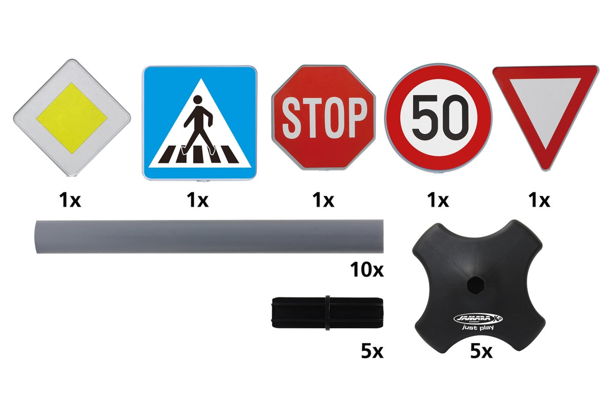 Jamara Ride-on Car Accessory Traffic Set - Grand A (3+)