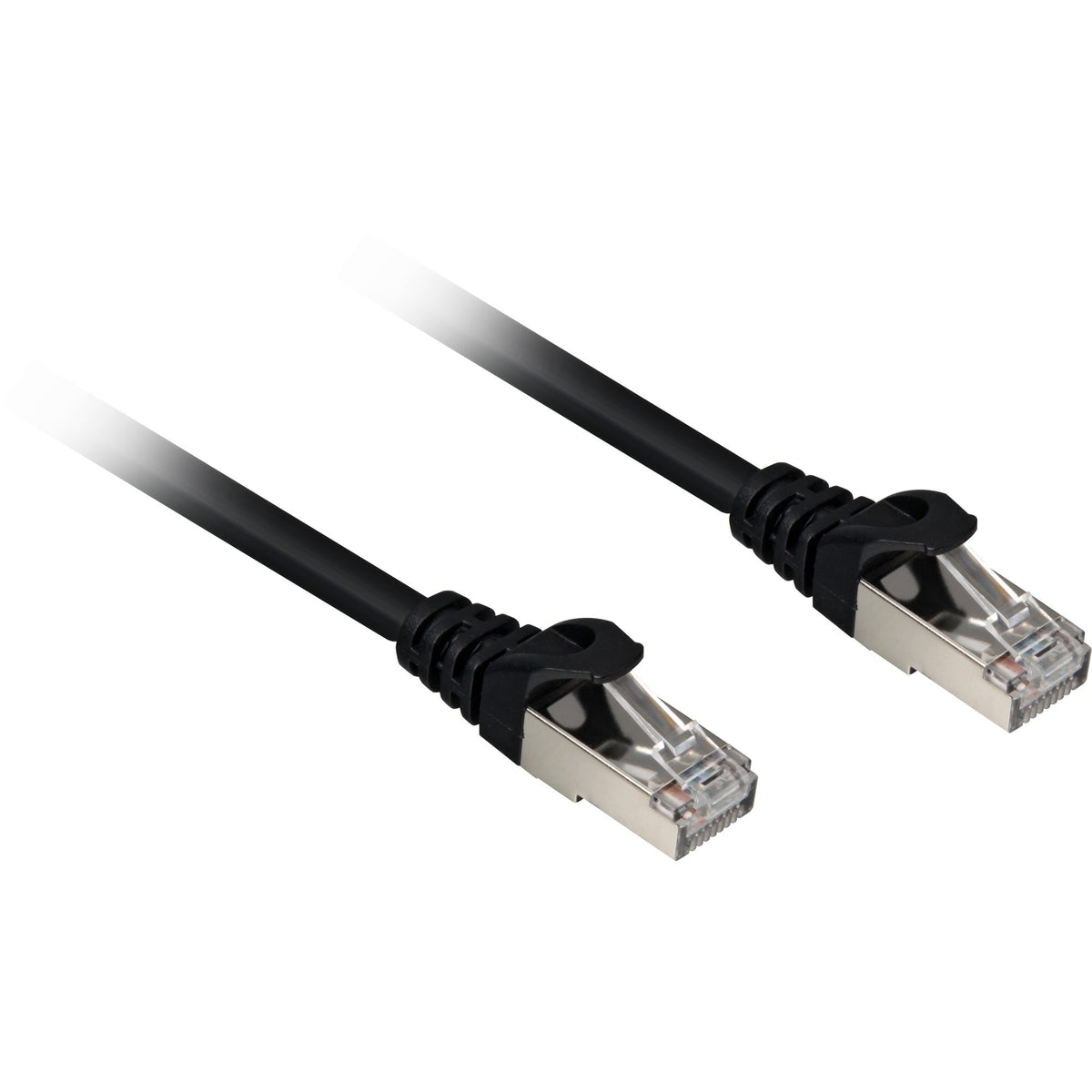 Sharkoon Patch Cable RJ45 Cat.6a SFTP (black, 20 Meter, LSOH Halogen-Free)