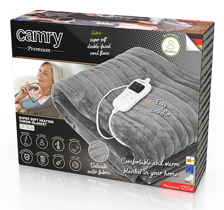 CAMRY CR 7434 ELECTRIC BLANKET