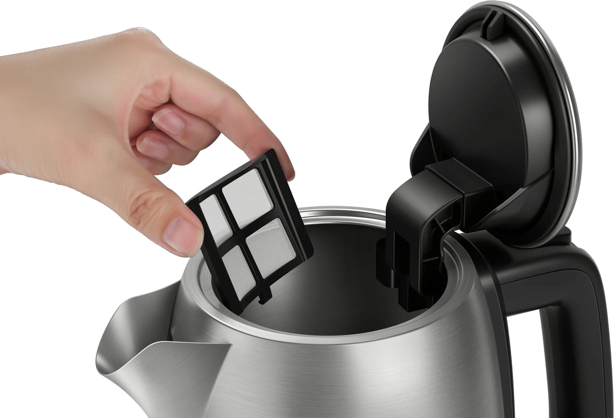 Philips Avance Collection HD9359/90 electric kettle 1.7 L 2200 W Black, Metallic